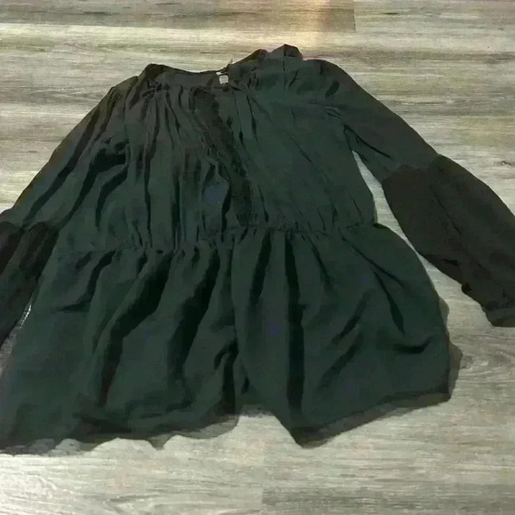 Free people lace open back top - Picture 1 of 4